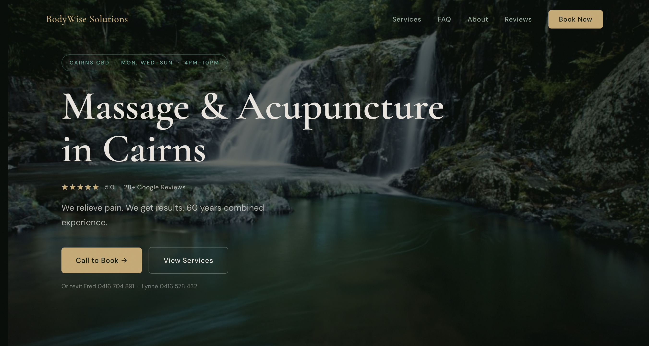 Bodywise Solutions website screenshot